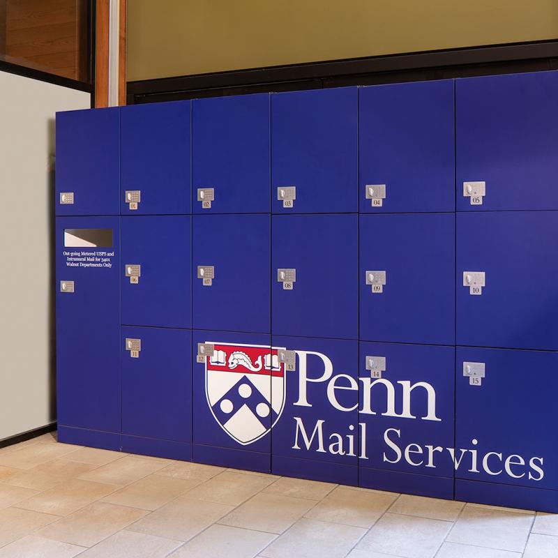 Penn Mail Services mailboxes