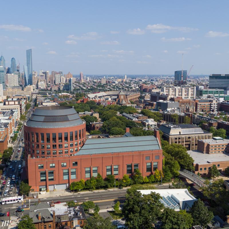 Aerial View  of Penn's Campus
