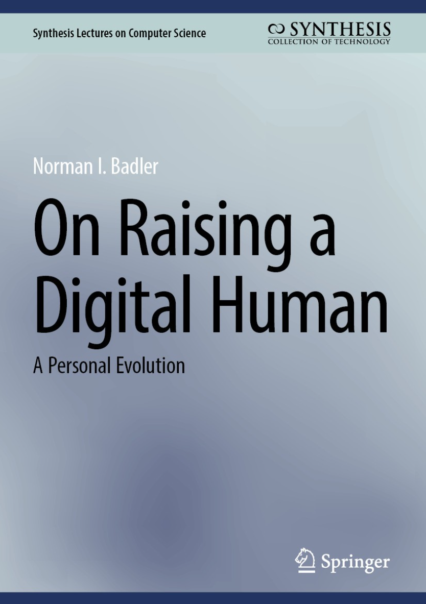 On Raising a Digital Human Book Cover Image