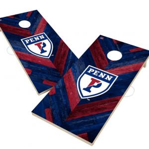 Penn branded cornhole board