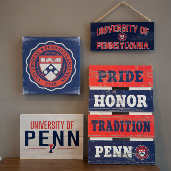 Image of Penn-branded signs