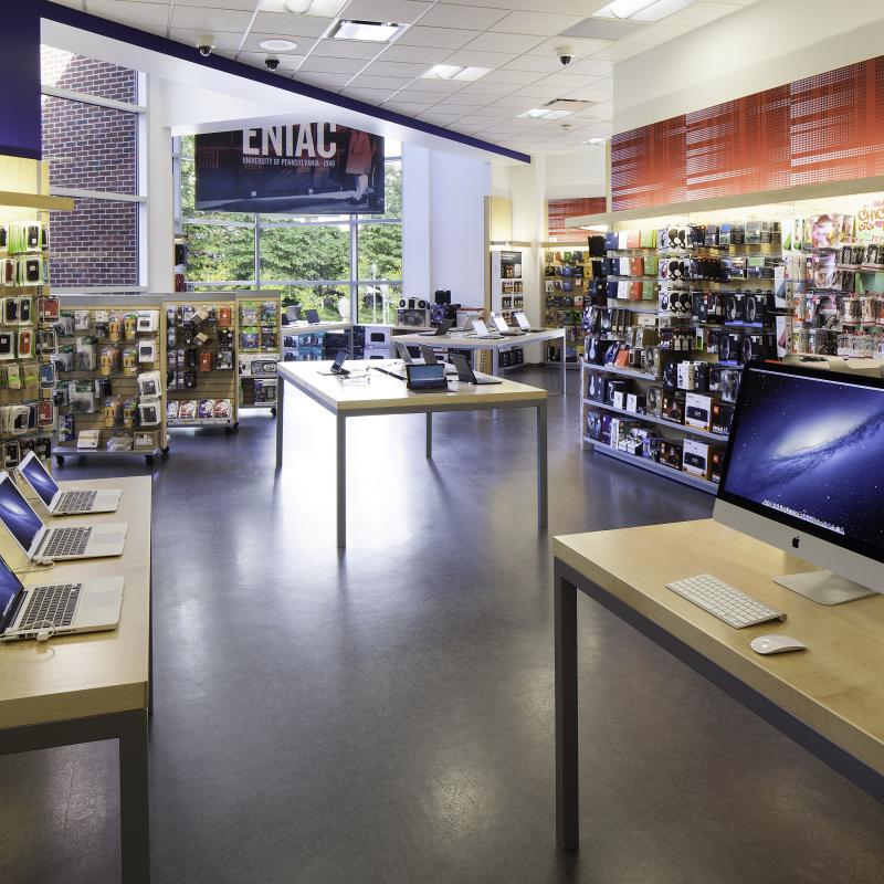 Computer Connection showroom floor