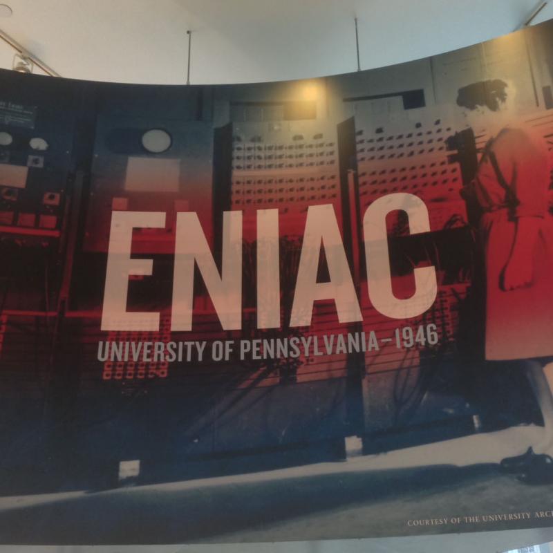 Banner Featuring Eniac