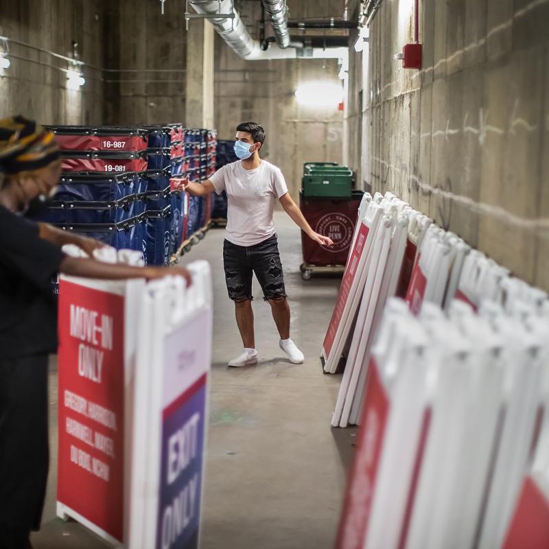 Move-in training